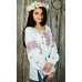 Embroidered blouse "Simplicity cotton"